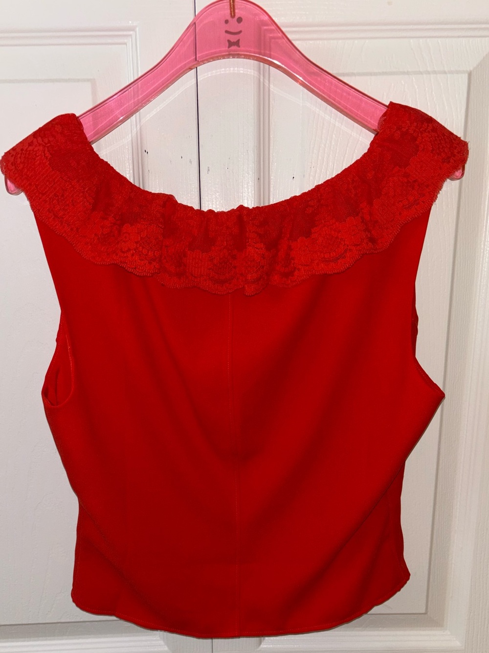 Guizio Red Paloma top - Picture 4 of 4
